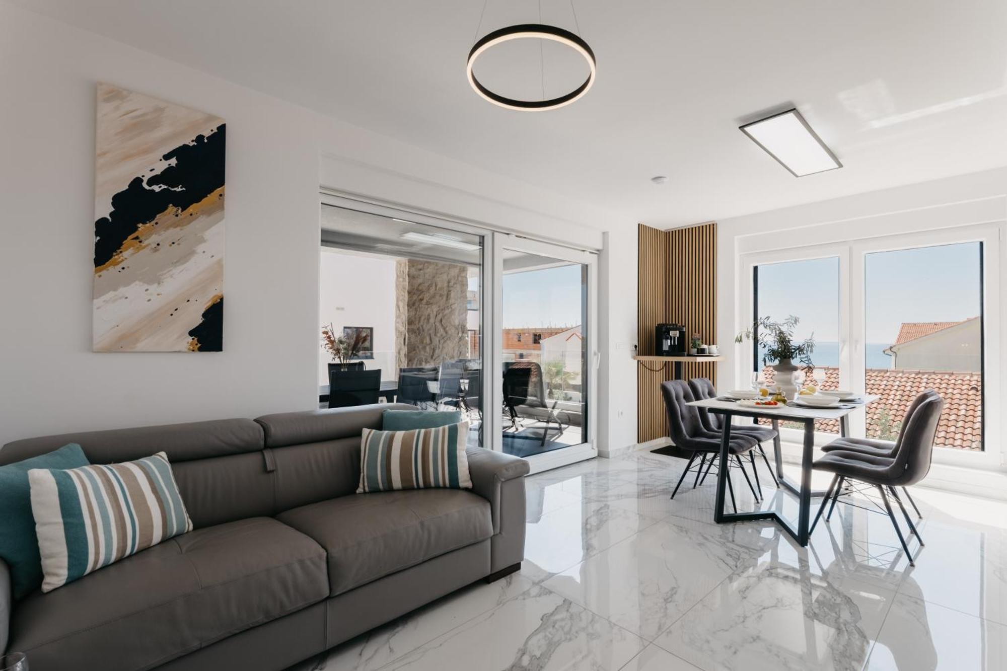 Lili Rose Mandre - Exclusive Family Apartments With Sea View, Just Steps From Beach 객실 사진